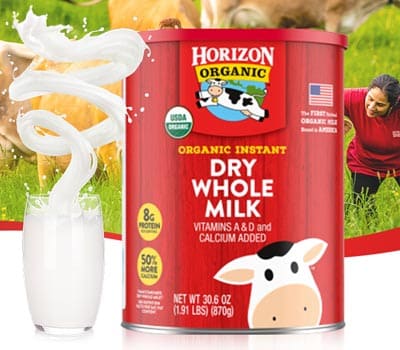 Horizon Organic牛奶